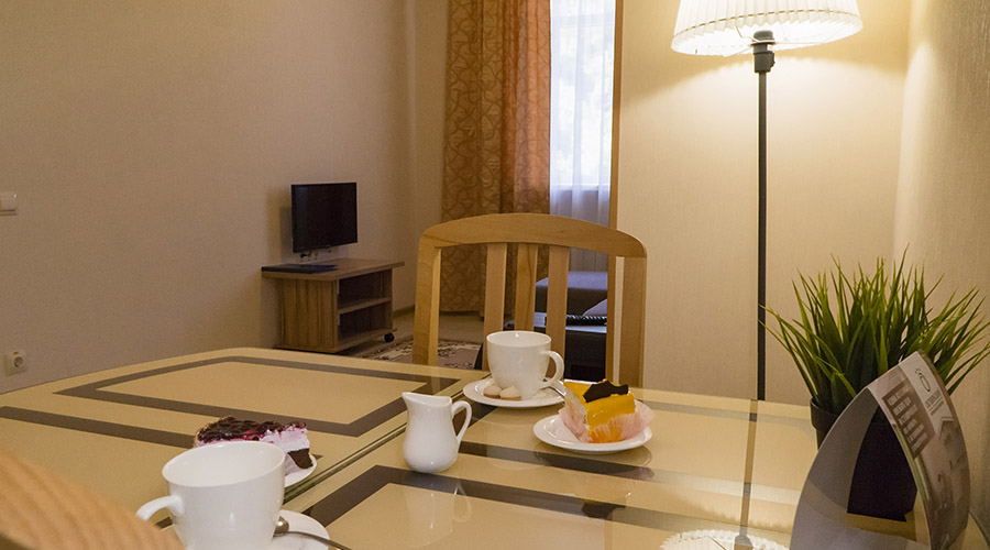 Фотография номера Апартаменты комфорт в отеле Ставрополя. Картинка 10